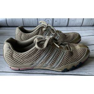 ADIDAS Cushion Running Shoes Womens Size 7 Gold